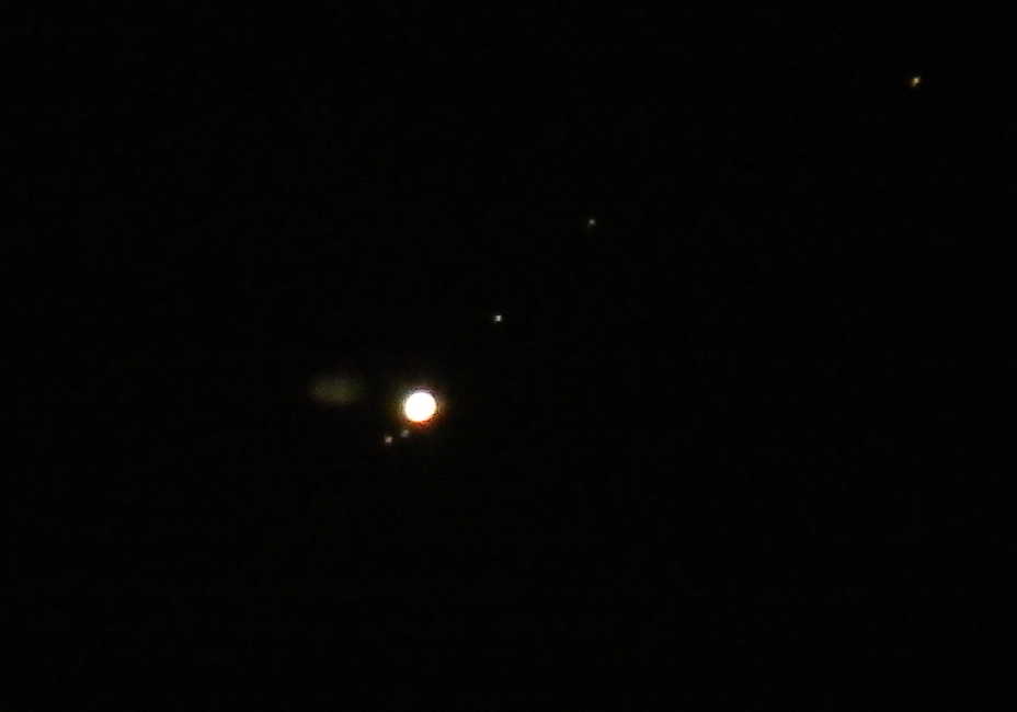 Jupiter mit seinen Monden