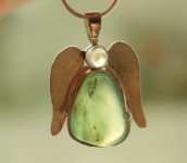 Engel für 
das innere Kind Mondstein-Chrysopal-Engel