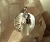 Engel der Intuition Aquamarin-Mondstein-Engel